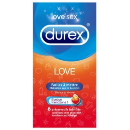 PRESERVATIFS LOVE X6 DUREX