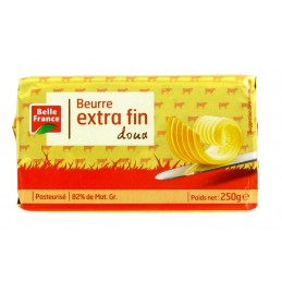 BEURRE EXTRA FIN DOUX 250G...