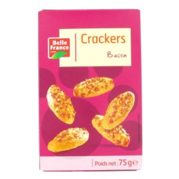 CRACKERS BACON 75G BELLE...