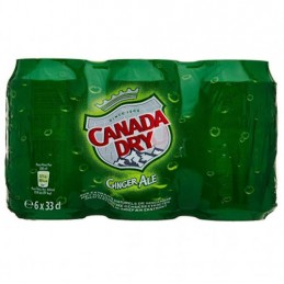 GINGER ALE CAN 6X33CL...