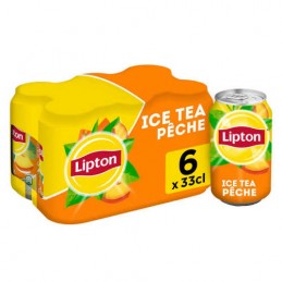 ICED TEA PECHE CAN 6X33CL...