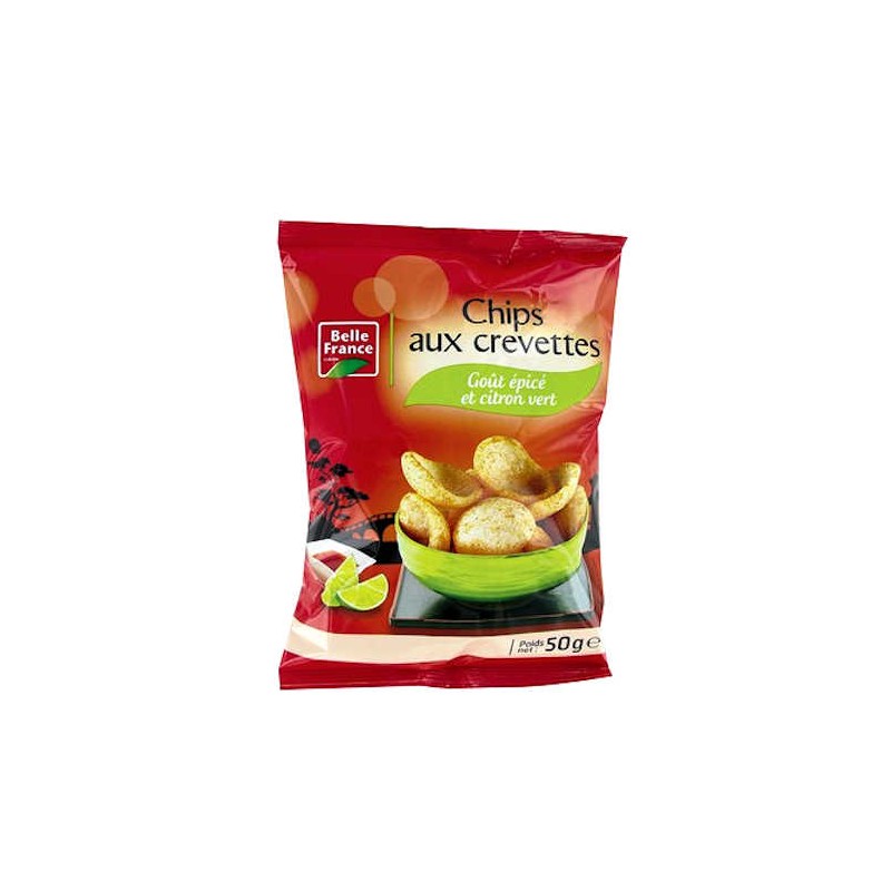 Chips Crevette Beurre et Ail REAL PRICE - 125G