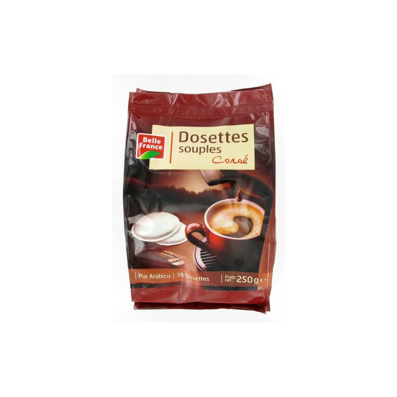 DOSETTES SOUPLES CAFE CORSE X36 BELLE FRANCE