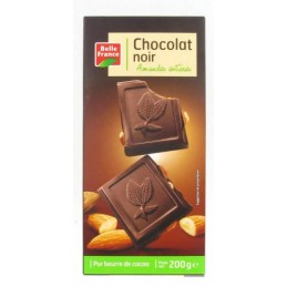 CHOCOLAT NOIR AMANDES...